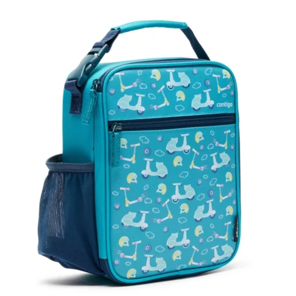 Contigo Kids Insulated Reusable Lunch Box wi/ Antimicrobial Liner & Water Slot